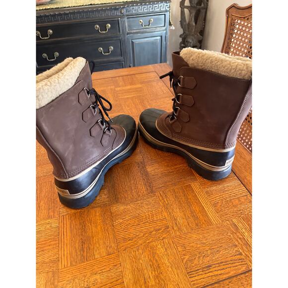 SOREL CARIBOU BOOTS SIZE 12 main image 4